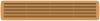 Lüftungsgitter Kunststoff 457x92 buchefarben 2-teilig, durchblicksicher, Fräsmaß 433x77 mm, - More 1