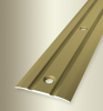 Küberit Übergangsschiene gebohrt 38x1,5mm Typ 438 Alu-gold 100cm # 31238051 - More 1