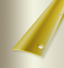 Küberit Übergangsschiene seitl. gebohrt 40x1,2mm Typ 454 Messing poliert 270cm # 3 13 54 07 5 - More 1