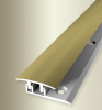 Küberit Design Clip Übergangsprofil 4-7,5mm Typ 578 Alu-gold 100cm #06478051 - More 1
