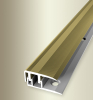 Küberit Euro Clip Abschlussprofil 6-10mm Typ 587 L  Alu-gold 270cm #06187055 - More 1