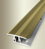 Küberit Euro Clip Übergangsprofil 6-10mm Typ 588 L  Alu-gold 270cm #06188055 - More 1