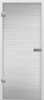 834x1.972 L&H Glasdrehtür ESG Studio/Office DIN LI Parione matt Classic White - More 1