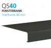 Alu Außenfensterbank GS 40/180 RAL 7016 matt RAL7016 - More 1