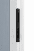 PRÜM Austausch-Schließblech DIN LI/RE schwarz RAL 9005, 8 x 28 x 190 mm - More 1