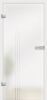 834x1.972 L&H Glasdrehtür ESG Studio/Office DIN LI Dante - Motiv klar/Fläche matt - More 1