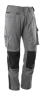 Mascot Unique Bundhose Mannheim Knietaschen Gr. 58 12679-442-88809  anthrazit/schwarz Stoff 270g/m² - More 1