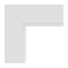 270x860x1.985 JELD-WEN Zarge VZ-6 Nickelgrau FL47 DIN LI Bekleidungen 60/16 rund, Futterbrett rund - More 1
