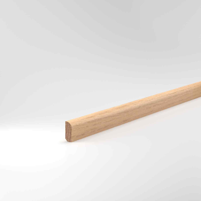 Massive Vorsatzleiste 8x22mm Eiche roh