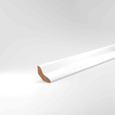 Massive Hohlkehlleiste 30x30mm Buche lackiert