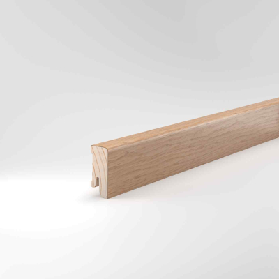 Fußleiste 16x40mm Eiche lackiert