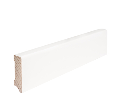 Fußleiste Weichholz 16x58mm Cube eckig #631