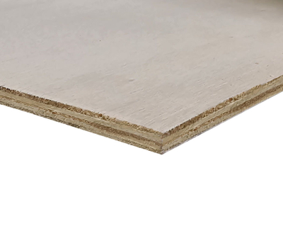 Sperrholzplatte 6mm Pappel beids.,B/BB 5fach