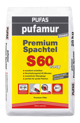 Pufas Pufamur Premium-Spachtel S60 easy 25kg