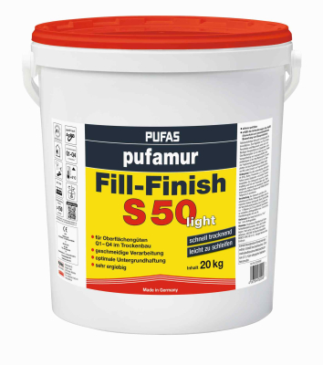 Pufas pufamur Fill-Finish S50 light 20kg