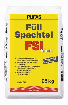 Pufas Füllspachtel 1 25 kg