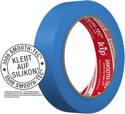 3508 SMOOTH-TEC® - blau Glattkrepp