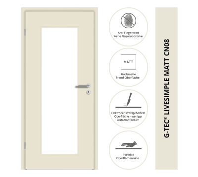 PRÜM Tür TB LA RPKR G-TEC® Livesimple CN08 DIN LI
