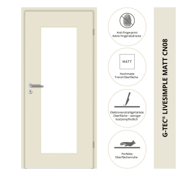PRÜM Tür TB LA RPKR G-TEC® Livesimple CN08 DIN RE