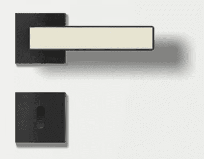 PRÜM Drückerset Quattra Inlay BB