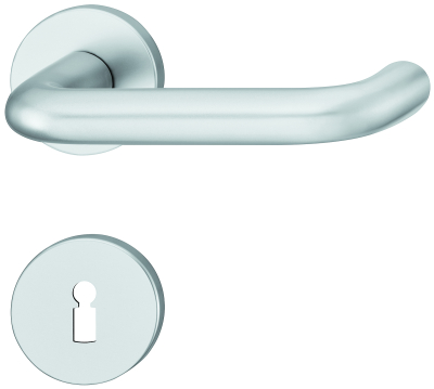 Rosettengarnitur FSB 121070 U-Form Aluminium F1 BB