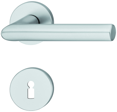 Rosettengarnitur FSB 121076 L-Form Aluminium F1 BB