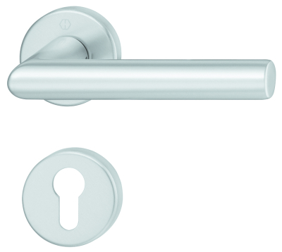 HOPPE Rosettengarnitur Amsterdam Aluminium F1 PZ