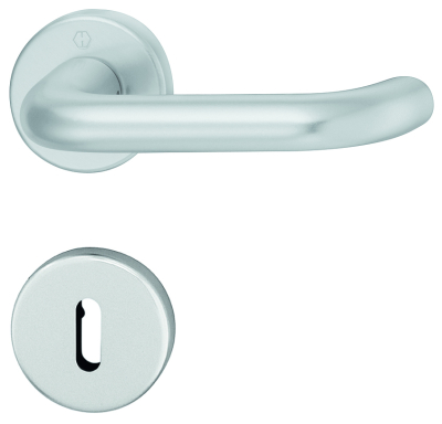 HOPPE Rosettengarnitur Paris Aluminium F1 OB