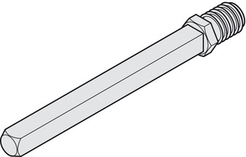 Wechselstift 8 mm M12 für Türdicke 53-72 mm