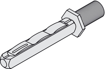 HOPPE Wechselstift 8x90 mm f. Türdicke 65-70 mm