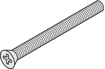 HOPPE Gewindeschraube M5x80 f. Türdicke 65-70 mm