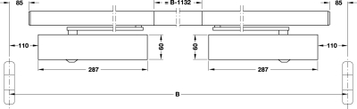 GEZE Obentürschließer TS 5000 ISM EN 2-6