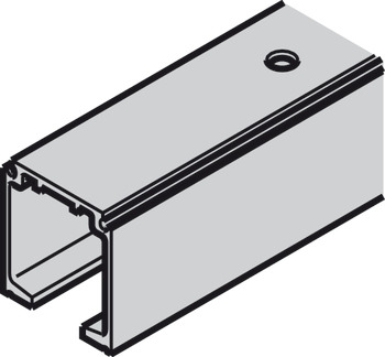 Schiebetür-Laufschiene Slido D-Line 11 31 x 33 mm