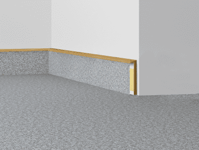 TS60 D255 / 2543 Buche Teppichkernsockelleiste