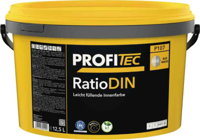 ProfiTec P107 DIN weiß NEU: Ratio DIN 12,5L