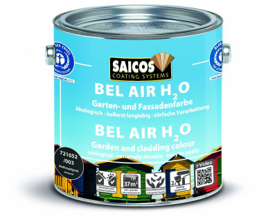 Saicos Bel Air H2O Anthrazitgrau deckend 721052/