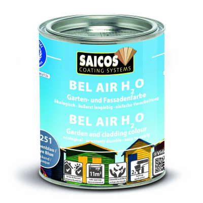 Saicos Bel Air H2O Taubenblau deckend 7251