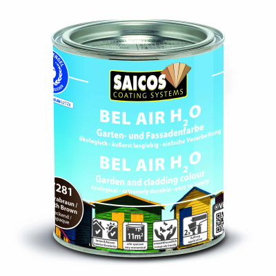 Saicos Bel Air H2O Terrabraun deckend 7281