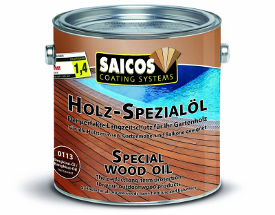 Saicos Holz-Spezialöl Bangkirai-Öl transparent