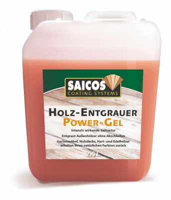 Saicos Holz-Entgrauer Power-Gel 2,5 Ltr.