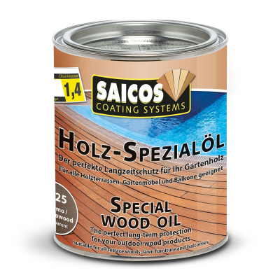 Saicos Holz-Spezialöl Thermo transparent 0125