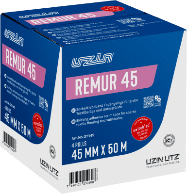 Uzin Remur 45 45mmx50m f. PVC-Weichsockelleisten