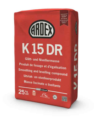 ARDEX K15 Glätt- und Nivelliermasse 25kg (Z 1-10)