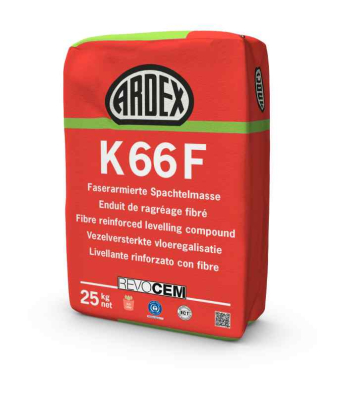 ARDEX K66F Faserarmierte Spachtelmasse 25 kg