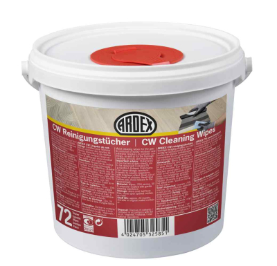 ARDEX CW Reinigungstücher (Eimer mit 72 Tüchern)