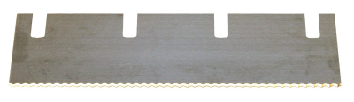 Strippermesser / Wellenschliff 210x60x1