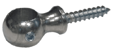 Küberit Ringösen 9mm mit Madenschraube