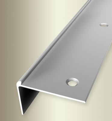 Küberit Treppenprofil gebohrt 48x25x3mm