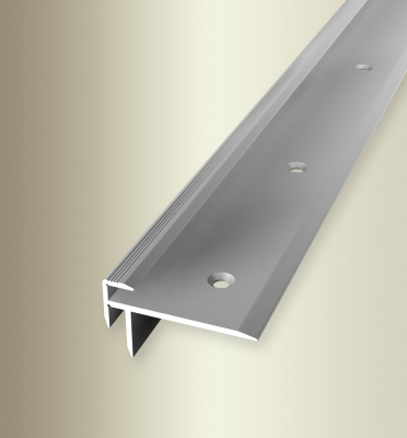 Küberit Treppenprofil 40x10x3,0mm beids. Einschub