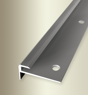 Küberit Treppenprofil gebohrt 30x13x3mm